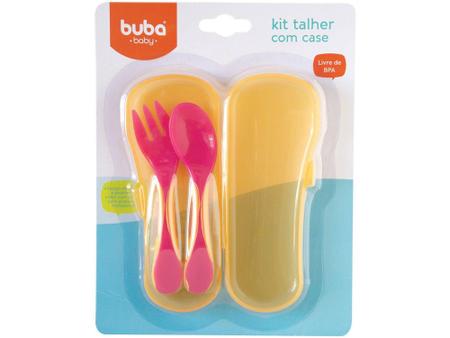 Kit Talher Baby 3 Peças - Buba Imagem de Kit Talher Baby 3 Peças - Buba