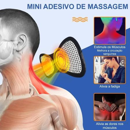 Imagem de Kit Tapete E Mini Massageador Elétrico Dor Pés E Musculares