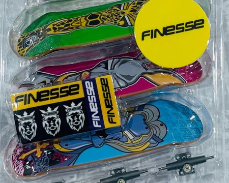 Kit Skate De Dedo Tech Deck Krooked - Colorido