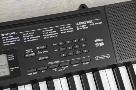 Imagem de Kit Teclado Casio Musical CTK3500 5/8 61 Teclas Sensíveis Completo Com Pedal