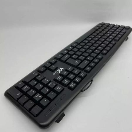 Imagem de Kit Teclado E Mouse Basico Com Fio Usb Qualidade