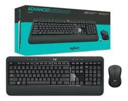 Imagem de Kit Teclado E Mouse Logitech Wireless Multimídia Mk540 Abnt2