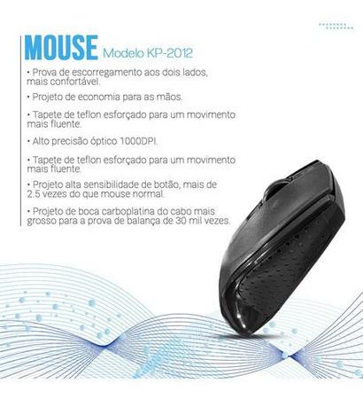 Imagem de Kit Teclado E Mouse Multimídia Sem Fio Wireless 2.4ghz Abnt2 Preto Preto
