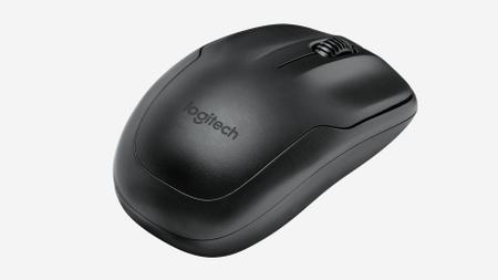 Kit Teclado E Mouse Sem Fio Compacto Receptor USB Logitech MK220