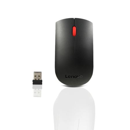 Imagem de Kit Teclado e Mouse sem fio Lenovo Essential Preto 4X30M39463