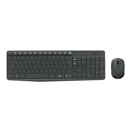 Kit Teclado E Mouse Sem Fio Logitech Mk235 Cinza - Kit Teclado e Mouse -  Magazine Luiza