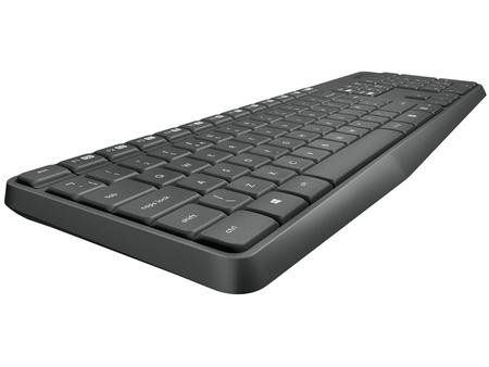 Imagem de Kit Teclado e Mouse Sem Fio Logitech MK235