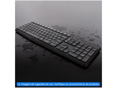 Imagem de Kit Teclado e Mouse Sem Fio Logitech MK235