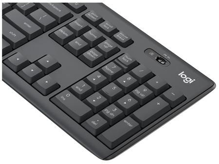 Kit Teclado E Mouse Sem Fio Logitech Mk235 Cinza - Kit Teclado e Mouse -  Magazine Luiza