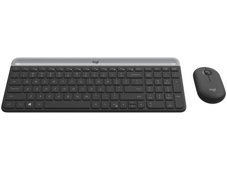 Kit Teclado E Mouse Sem Fio Logitech Mk235 Cinza - Kit Teclado e Mouse -  Magazine Luiza