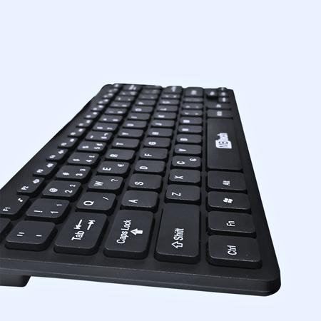 Kit Teclado Slim e Mouse Sem Fio Wireless Para Computador Notebook Usb -  Online - Kit Teclado e Mouse - Magazine Luiza