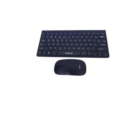 Imagem de Kit Teclado e Mouse Sem Fio Tcd-02  a'gold