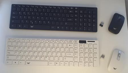 Imagem de Kit Teclado E Mouse Wireless Sem Fio Ultra Slim 2.4g