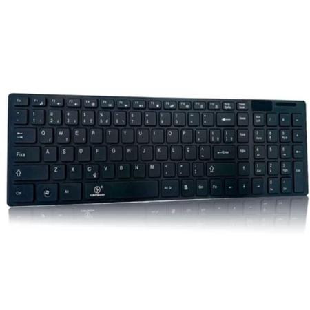 Imagem de Kit Teclado e Mouse Wireless USB Gamer Kapbom Preto