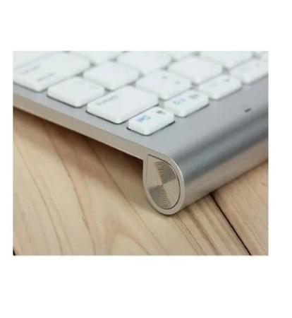 Imagem de Kit Teclado Mouse Wireless Sem Fio USB Ergonômico Pc Note Tablet