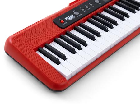 Kit Teclado Casio CT-S200 Vermelho USB 5/8 61 Teclas Completo Com Pedal  Sustain - Teclado Arranjador - Magazine Luiza