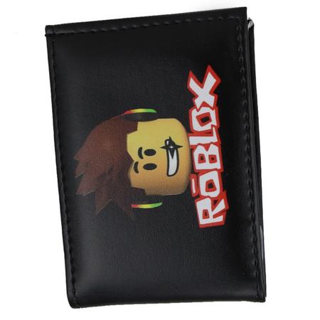 Kit Tênis Esportivo Slip Elástico E Carteira Roblox Personagem