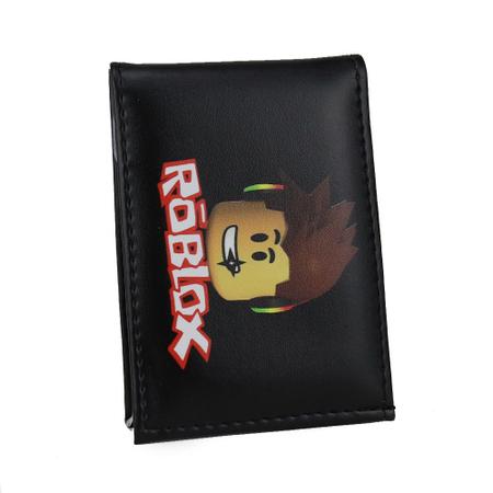 Kit Tênis Esportivo Slip Elástico E Carteira Roblox Personagem