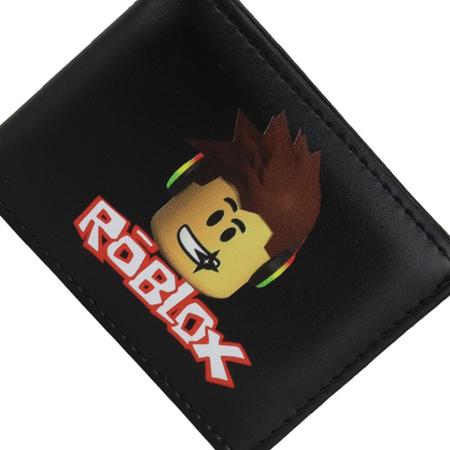 Kit Tênis Esportivo Slip Elástico E Carteira Roblox Personagem