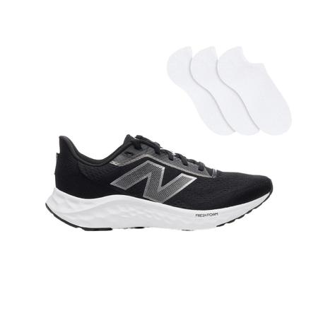 Imagem de Kit Tênis New Balance Fresh Foam Arishi v4 Feminino + 3 Pares de Meias