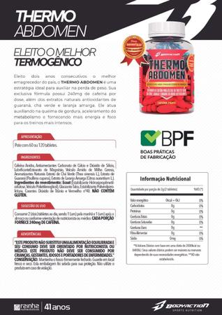 Imagem de Kit Thermo Abdomen 60 Comp + Creatina 150g - Body Action