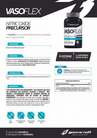 Kit Thermo Abdomen 60 Comp + Vasodilatador Vasoflex Extreme - Bodyaction -  Termogênico - Magazine Luiza