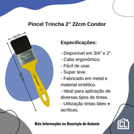 Imagem de Kit Tinta Epoxi Base Água Azulejos Banheiro 3,6l + Xadrez 50ml e Pincel Trincha 2" Cores