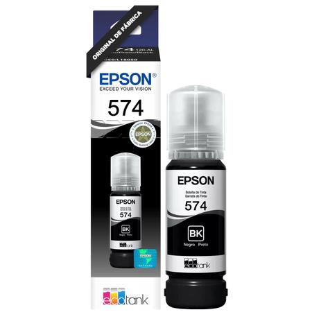 Imagem de Kit Tinta T574 6 Cores Original Epson Fotográfico Compatível Impressoras L8050 L18050