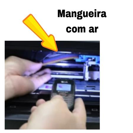 Imagem de Kit Tira Ar de Mangueiras e Cabeça De Impressão Compatível Ink Tank GT51 GT52 310 315