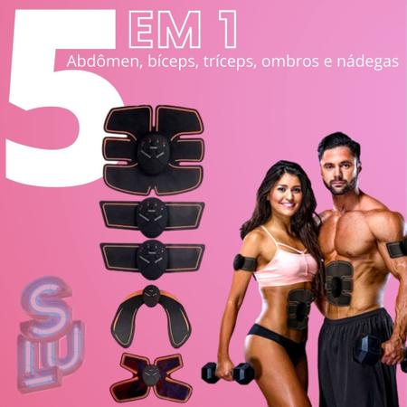 Electro Estimulador Muscular Smart Fitness 5 en 1