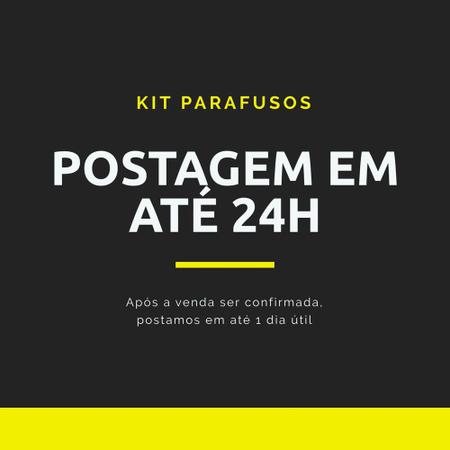 Imagem de Kit Top - 460 Peças - Parafusos Philips Buchas Caixa Organizadora