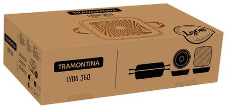 Kit Tramontina Lyon 360 em Alumínio Forjado Cor Preta 6 Peças 20999053