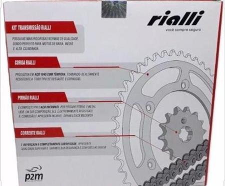 Imagem de Kit transmissão CRF 230 todas com retentor rialli