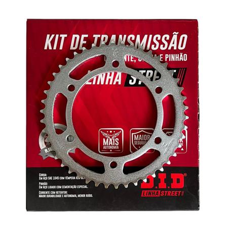 Imagem de Kit Transmissão Fazer 250 2020 Com Retentor Original Did