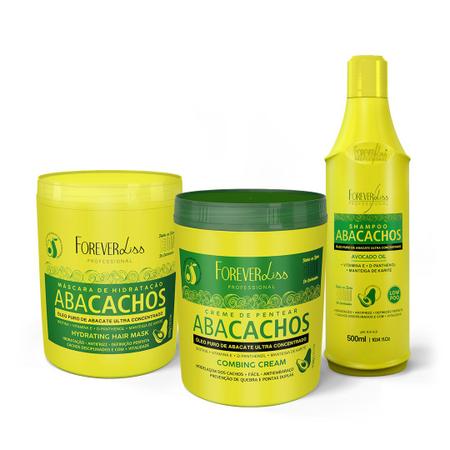 Imagem de Kit Tratamento Capilar com Abacate Abacachos Forever Liss