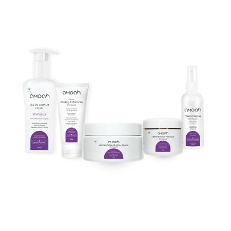 Kit Tratamento Facial Revitaliza - Amoah Imagem de Kit Tratamento Facial Revitaliza