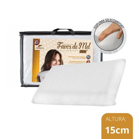 Imagem de Kit Travesseiros - 15cm e 10cm de altura - Favos de Mel