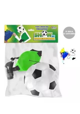 Brinquedo Kit Jogo De Futebol Com Cones E Bola Infantil