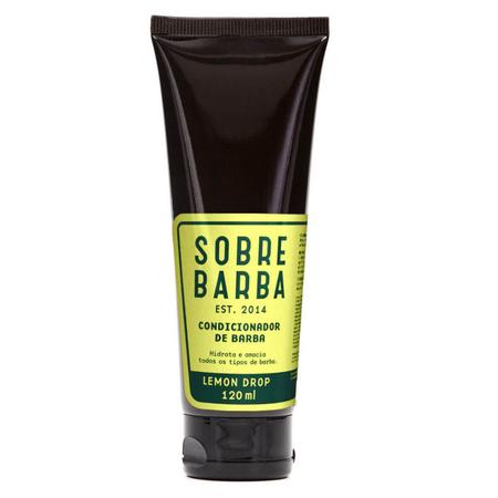 Imagem de Kit Trio SOBREBARBA Shampoo + Balm + Condicionador para Barba Lemon Drop