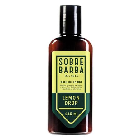 Imagem de Kit Trio SOBREBARBA Shampoo + Balm + Condicionador para Barba Lemon Drop