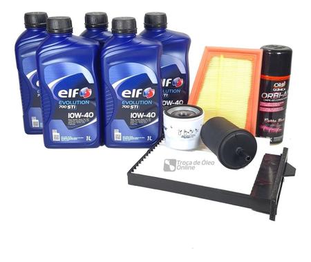 Imagem de Kit Troca de Óleo Clio 2000-2009 e Symbol 1.6 16v - ELF 10W40 + Higienizador