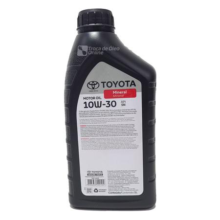 Imagem de Kit Troca de Óleo Toyota Etios 1.3/1.5 Flex 2012-2015 - 4 LT Toyota 10w30 + Filtro de oleo