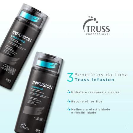 Imagem de Kit Truss Infusion Shampoo e Condicionador 300ml