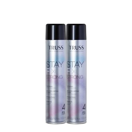 Imagem de Kit Truss Stay Fix Strong - Spray Fixador Forte 450ml (2 unidades)