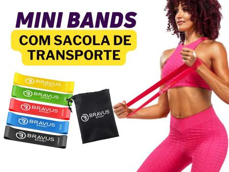 Imagem de Kit Tubing Premium 12 Peças + 5 Mini Bands Sacolinha