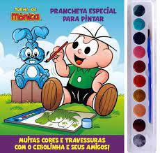 KIT - TURMA DA MONICA PARA PINTAR - Selecta Livros