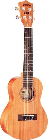 Imagem de Kit ukulele concert acústico su23m shelby  +capa + capotraste  + afinador eletrônico + 2palhetas