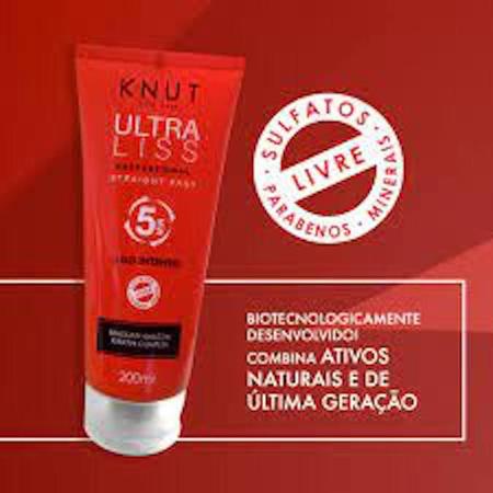 Kit Ultra Liss: Straight Fast 200Ml + Spray Fluid 120Ml Knut Imagem de Kit Ultra Liss: Straight Fast 200Ml + Spray Fluid 120Ml Knut