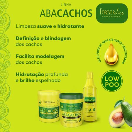 Imagem de Kit Umectação de Abacate com Máscara Olive Oil e Creme de Pentear Abacachos