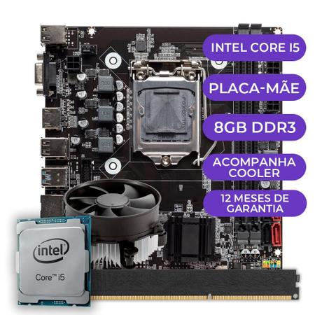 Imagem de Kit Upgrade, Intel Core i5-4570, Cooler, Placa Mãe, 8GB DDR3